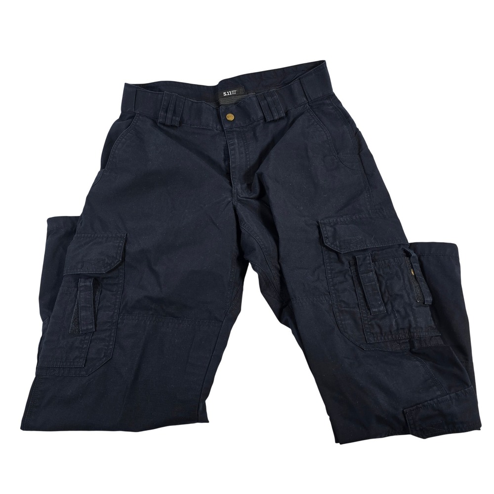 5.11 Tactical‎ Men's Navy Blue Cargo Pants Size 36x32